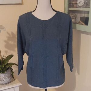 Vila Milano Blue Sweater